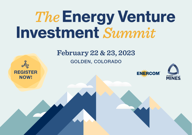 Register now for The Energy Venture Investment Summit 2023