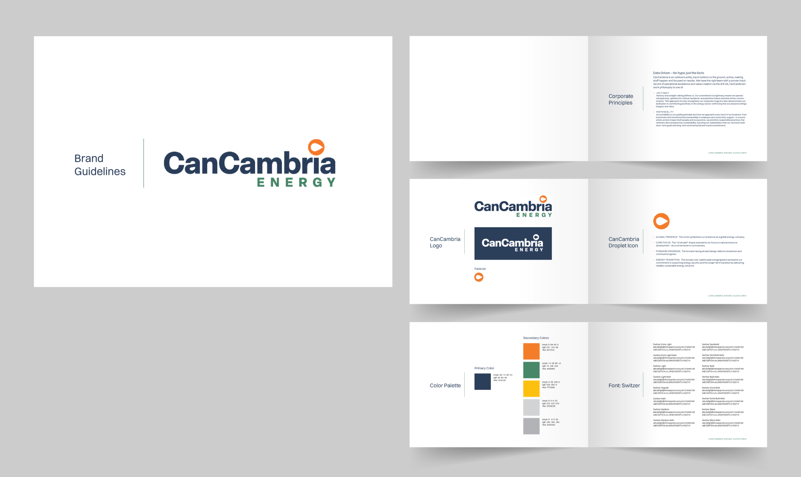 CanCambria Logo and Brand Standards designed by EnerCom